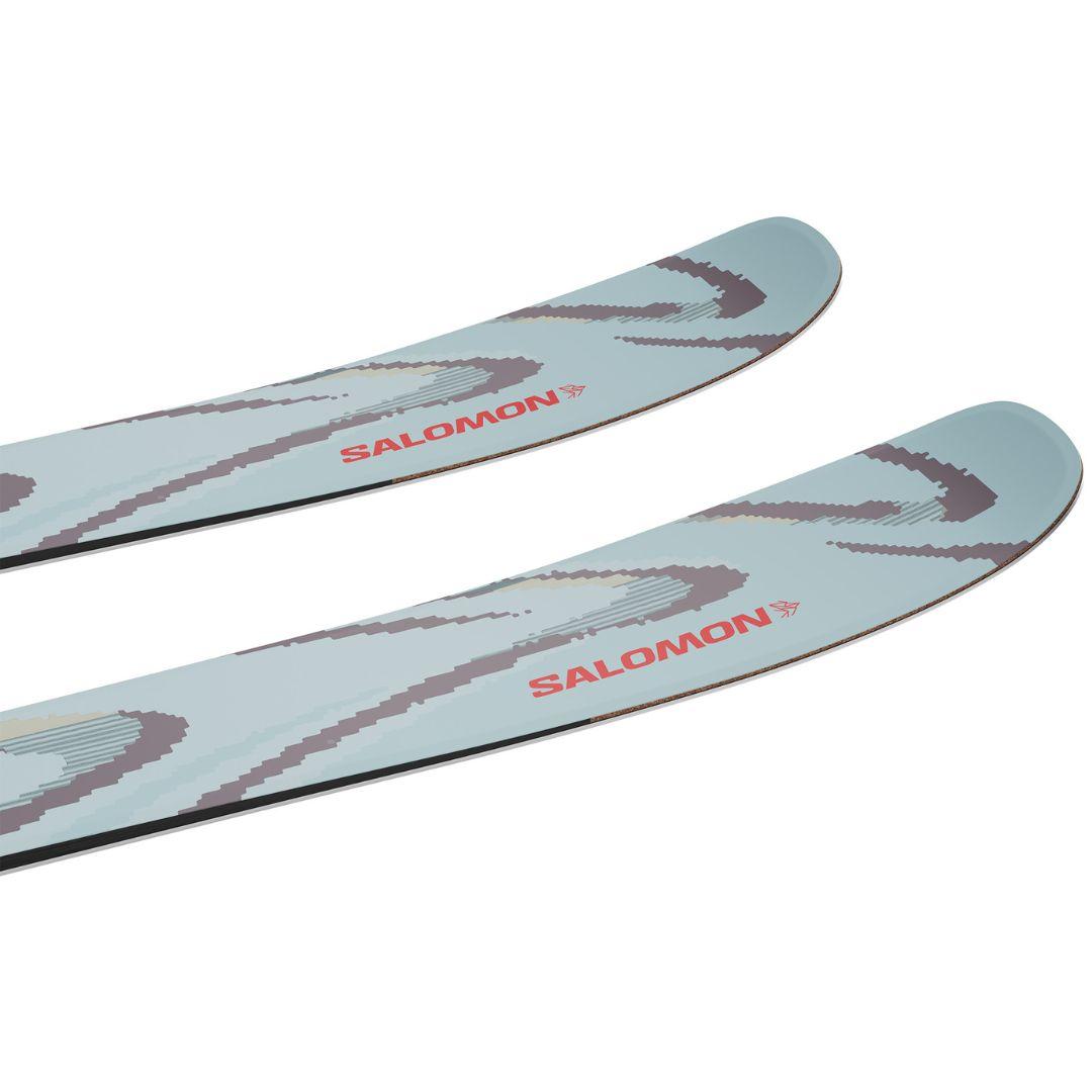 Salomon QST 94 Iced Aqua Freeride Skis 2026